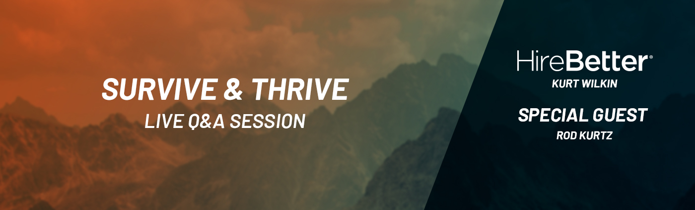 Survive & Thrive Live Q&A Session Sign-Up